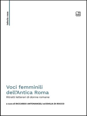 cover image of Voci femminili dell'Antica Roma